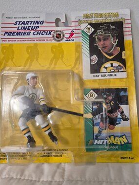 1993 RAY BOURQUE 1ST YEAR STARTING LINEUP BOSTON NEW